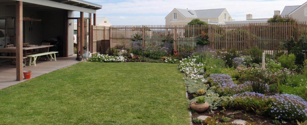We offer a professional landscaping service.